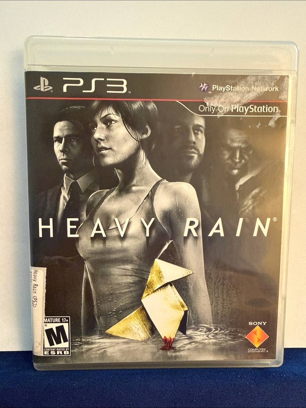 Heavy Rain (PlayStation 3, 2014) CIB Authentic 
Complete in Box